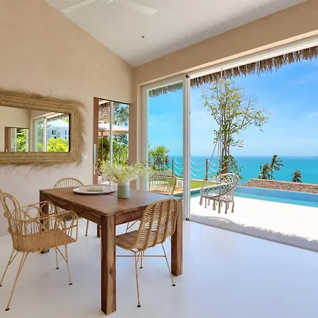 Tropical Seaview Villa With Pool Koh Samui Exterior photo
