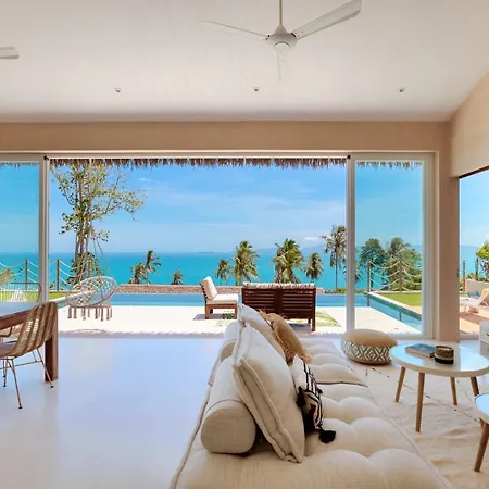 Tropical Seaview Villa With Pool Koh Samui Exterior photo