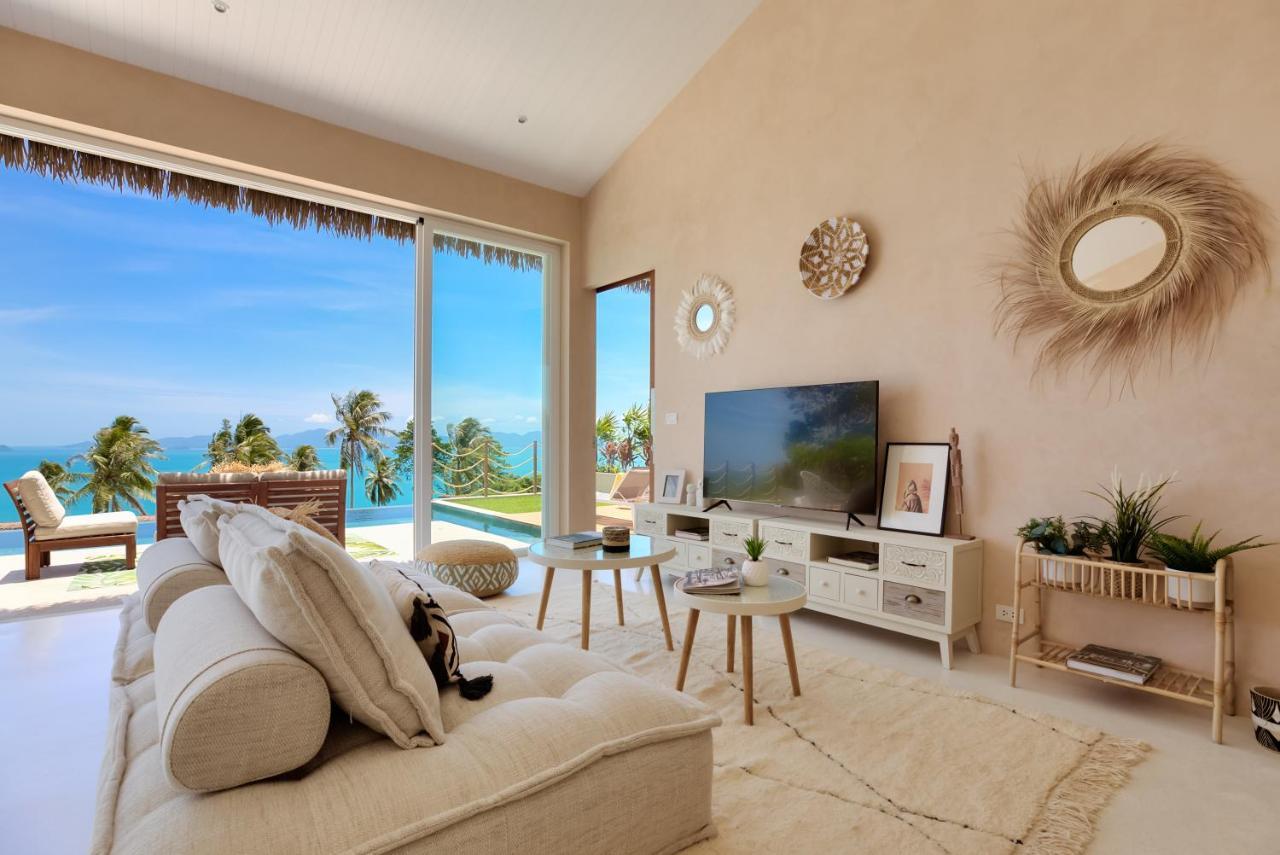 וילה Tropical Seaview With Pool