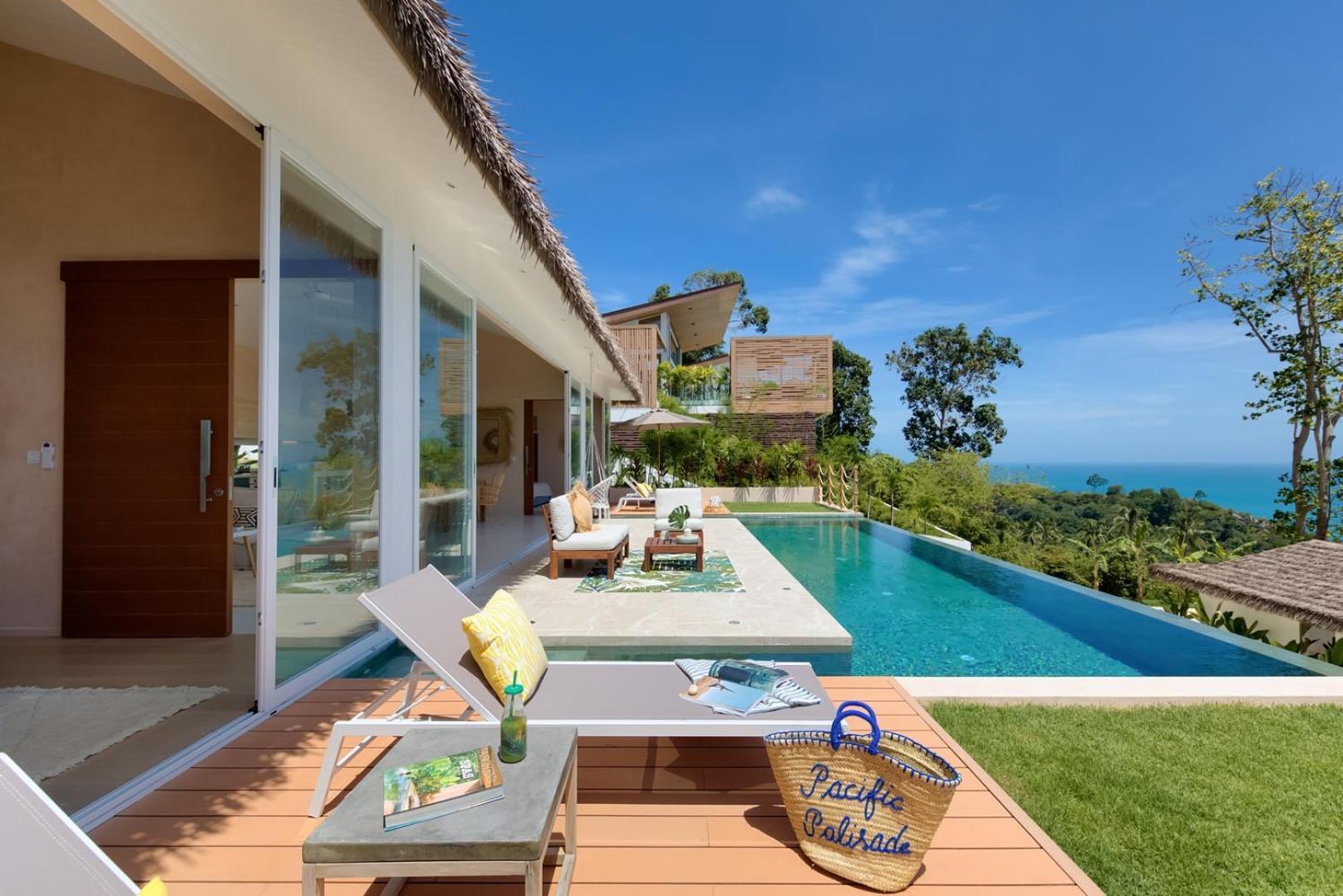 Tropical Seaview With Pool וילה קו סמוי